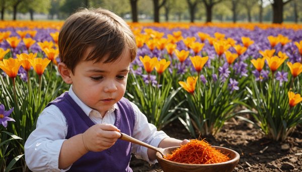 Le safran : un soutien efficace pour les enfants tdah